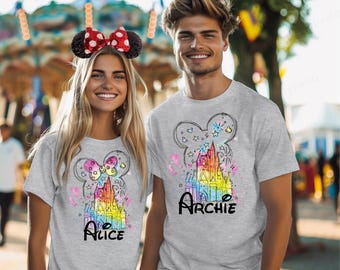 Custom Disneyland Shirt, Personalized Disney Trip Shirt Disney Vacation Shirt Disney family Shirt Disneyland Paris Shirt Custom Disney Shirt