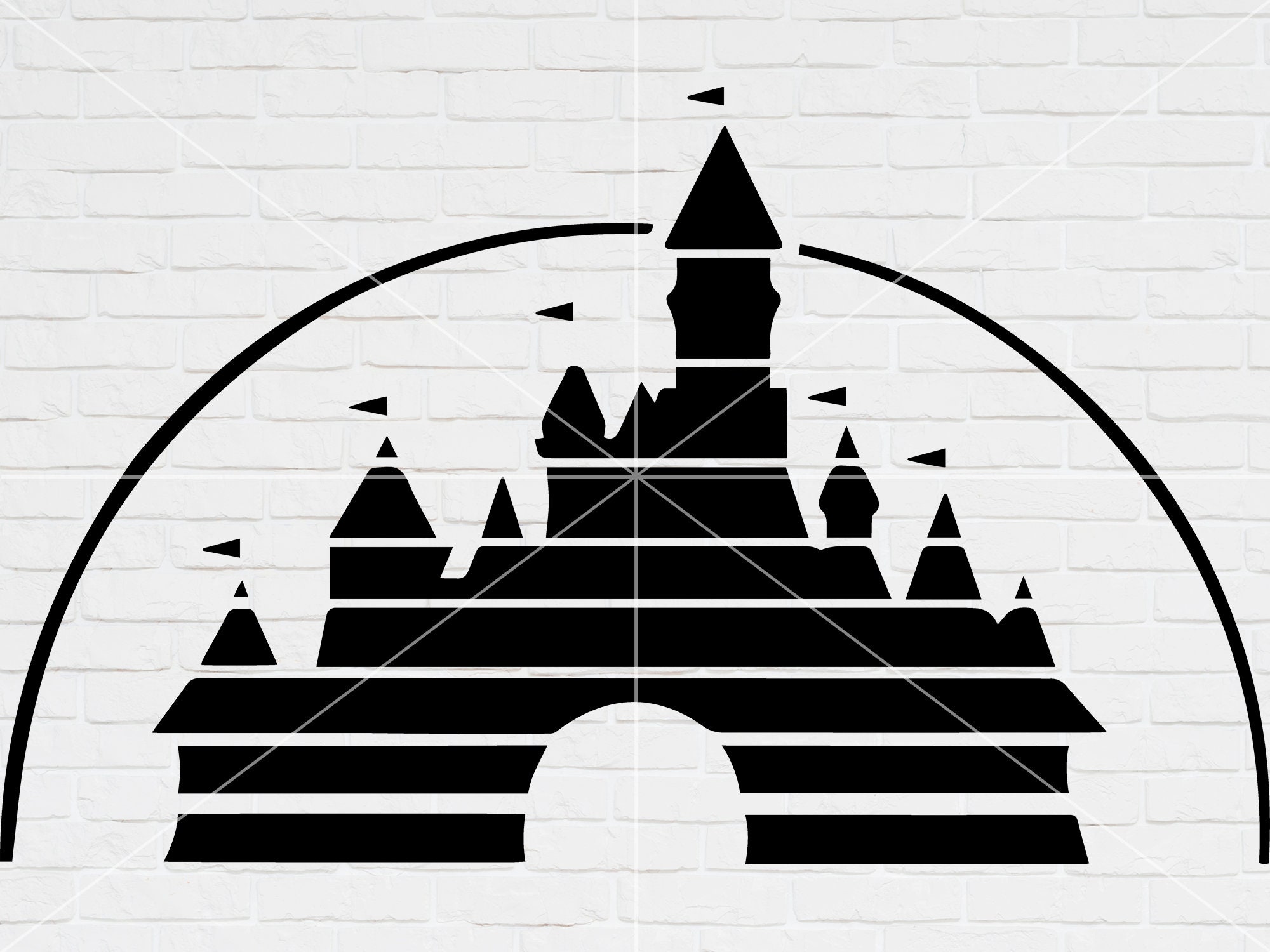Disney Castle SVG Disney SVG SVG bestanden voor Cricut - Etsy Nederland