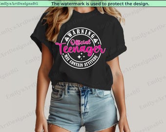 Official Teenager Shirt: 13th Birthday Party Gift