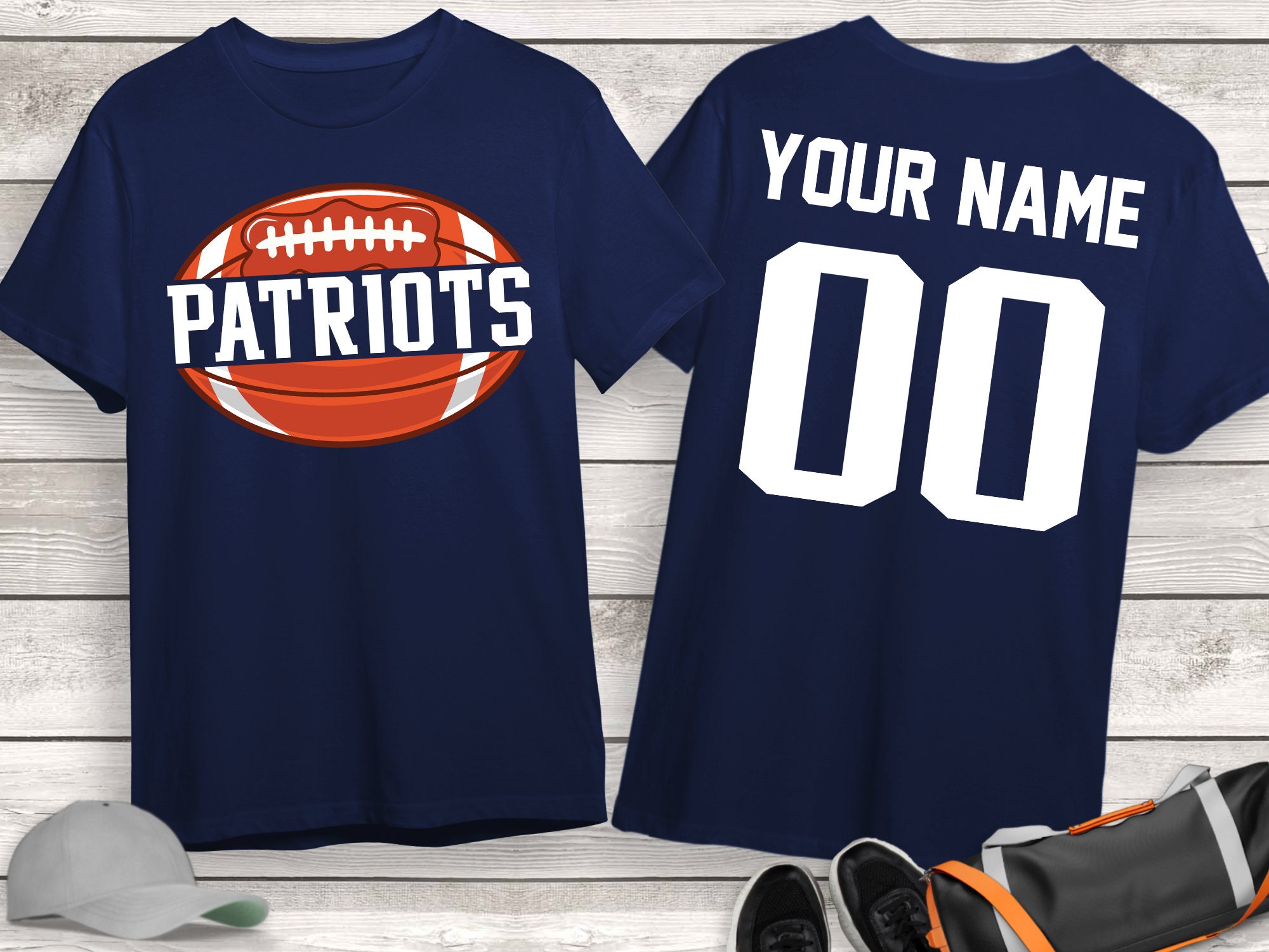 New England Patriots-NFL BASEBALL JERSEY CUSTOM NAME AND NUMBER Best Gift  For Men And Women Fans