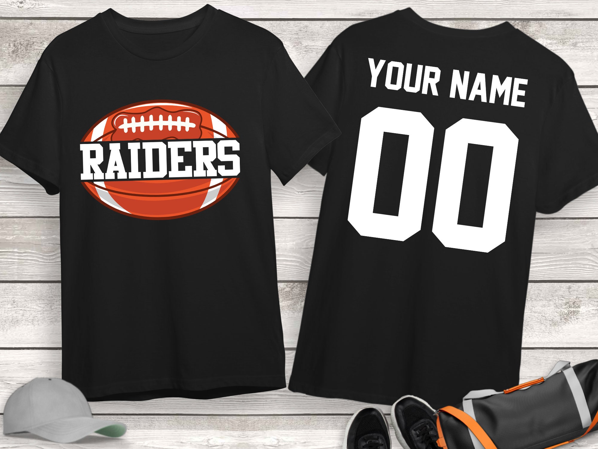 Las Vegas Raiders Spongebob Football Shirt - Vintagenclassic Tee