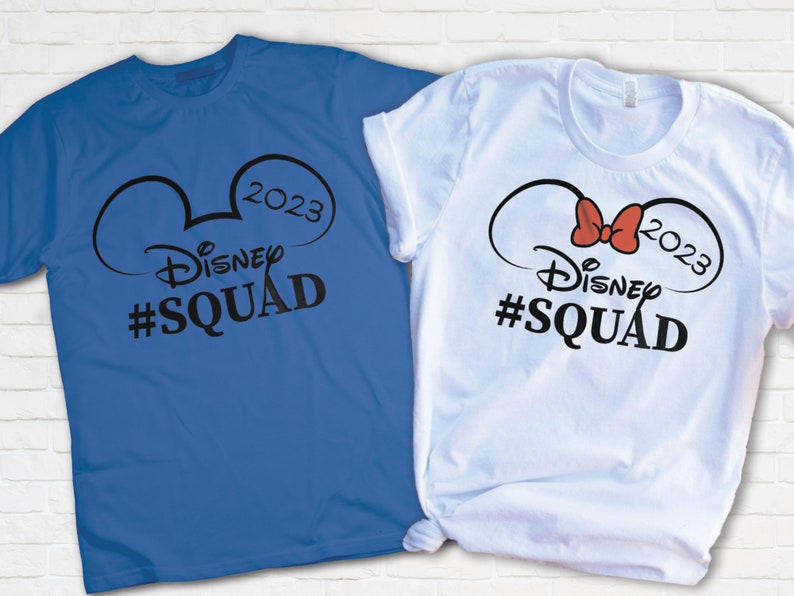 Disney Squad SVG, Disney SVG, SVG Files for Cricut, Disney Christmas