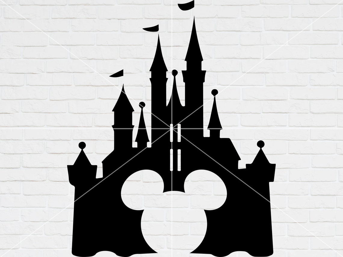 Disney Castle Mickey Mouse SVG, Disney SVG, SVG Files for Cricut