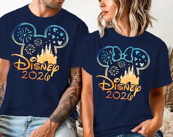2026 Disneyland Shirt, Disney Family Shirts, Disney Squad T-shirt, Couples Disney Tee, Disneyland Paris 2026 Tees
