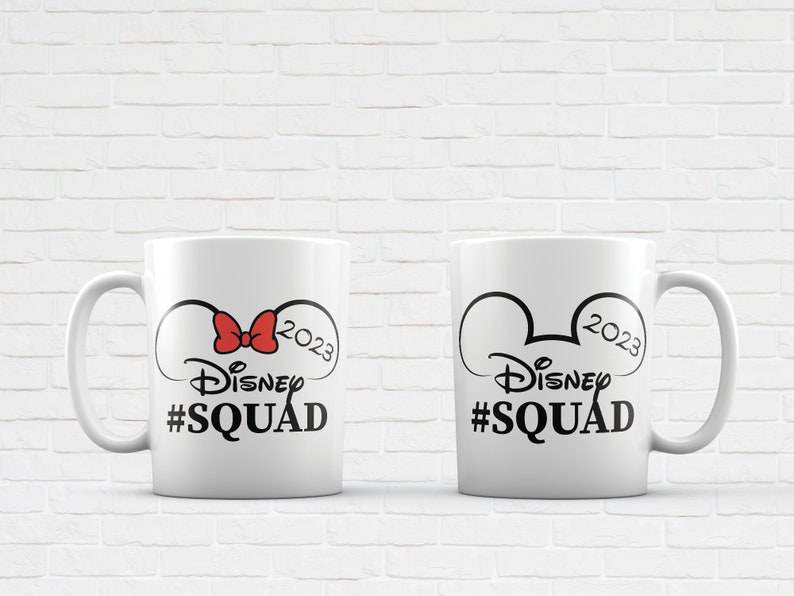 Disney Squad SVG, Disney SVG, SVG Files for Cricut, Disney Christmas