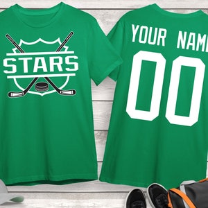 Stars Hockey Team Shirt: Personalized Game Day Tee