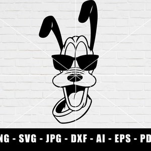 Disney Pluto SVG, Disney SVG, SVG files for Cricut, Disney Christmas Svg, Disney Trip Svg, Disney Png, Disney Birthday Svg