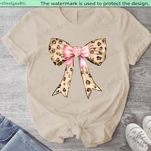 Shirt met luipaardprint coquette strik: vrijgezellenfeest, Valentijnsdag