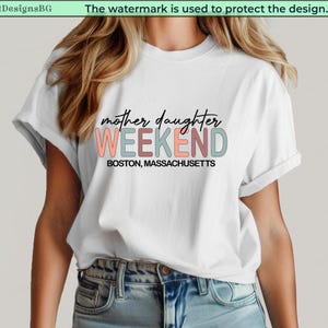 Mother Daughter Trip Shirts: Matching Vacation Family Shirts