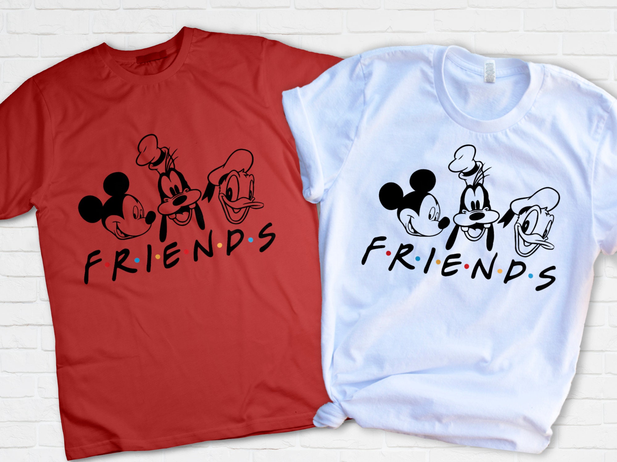 Mickey Goofy Donald Heads SVG Disney SVG SVG Files for - Etsy