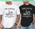 The Groom And The Guys Shirt, Bachelor Party Shirts, Groom T-shirt, Groomsmen T-shirts product logo