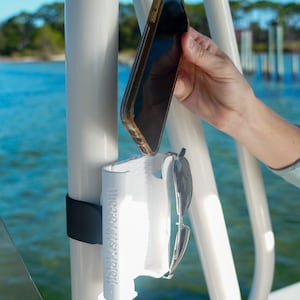 Boat Phone Holder- Boat Accessory, Boat Organizer, Cell Phone Holder for Boat, Boat Gift.