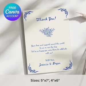 Handgezeichnete Dankeskarten zur Hochzeit, Bunte Dankeskarte zur Hochzeit, Sofortiger Download, Minimalistische Doodle-Dankeskarte