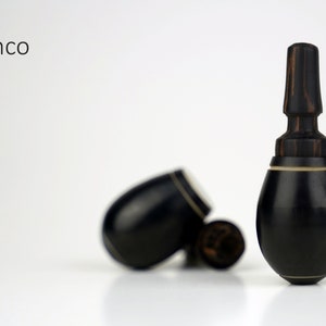 PIPA handmade pipe from ivory palm / tagua nut / herb pipe / tobacco pipe / wooden pipe