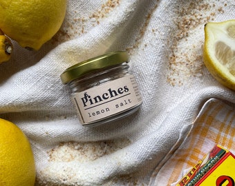 Jar of Lemon Salt