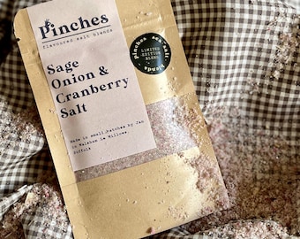 Sage, Onion & Cranberry Salt Pouch