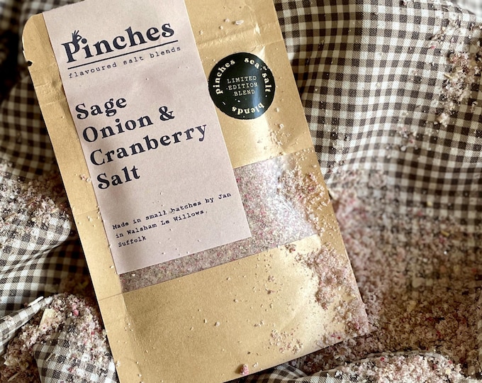 Sage, Onion & Cranberry Salt Pouch