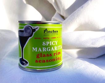 Tempero picante para a borda do copo de margarita