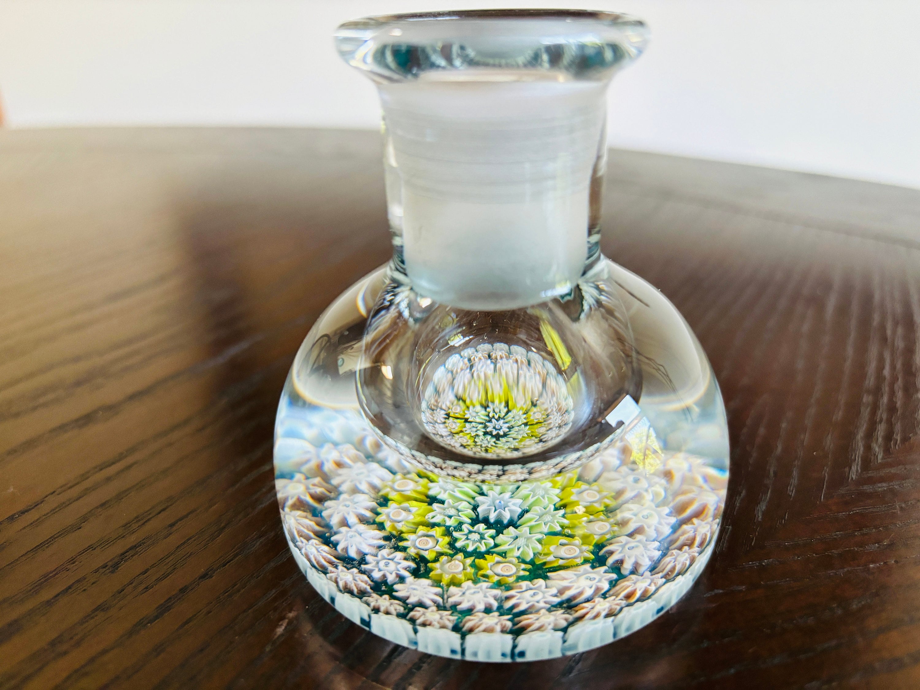 Perthshire Glass, Crieff Scotland Vintage Millefiori Perfume Scent