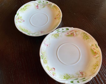 BRC Racine Bavaria Floral Saucer Duo