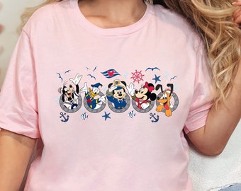 Disney Cruise Line Mickey and Friends Shirt, Family Trip, Disney Family Cruise Shirt, Cruise Disney Vacation, Disney Mickey Mouse Shirt