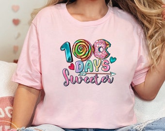 100 Days of School Shirt, 100 Day Shirt, 100th Day Of School Celebration, Student Shirt,Back to School Shirt, Gift For Teacher