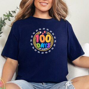 100 Days of School Shirt, 100 Day Shirt, 100th Day Of School Celebration, Student Shirt,Back to School Shirt, Gift For Teacher
