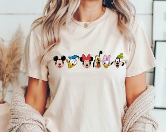 Mickey and Friends Shirt, Disney Shirt, Mickey Mouse Shirt, Disney World Shirt, Mickey and Minnie, Disney Shirts, Mickey Mouse
