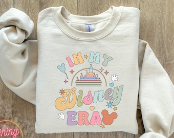 In My Disney Era Sweatshirt, Disney Castle Hoodie, Disney Family Sweatshirt, Disneyland Vacation Sweatshirt, Epcot Magic Kingdom