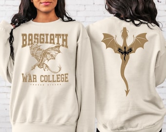 Fourth Wing Sweatshirt: Basgiath War College Dragon Rider Hoodie