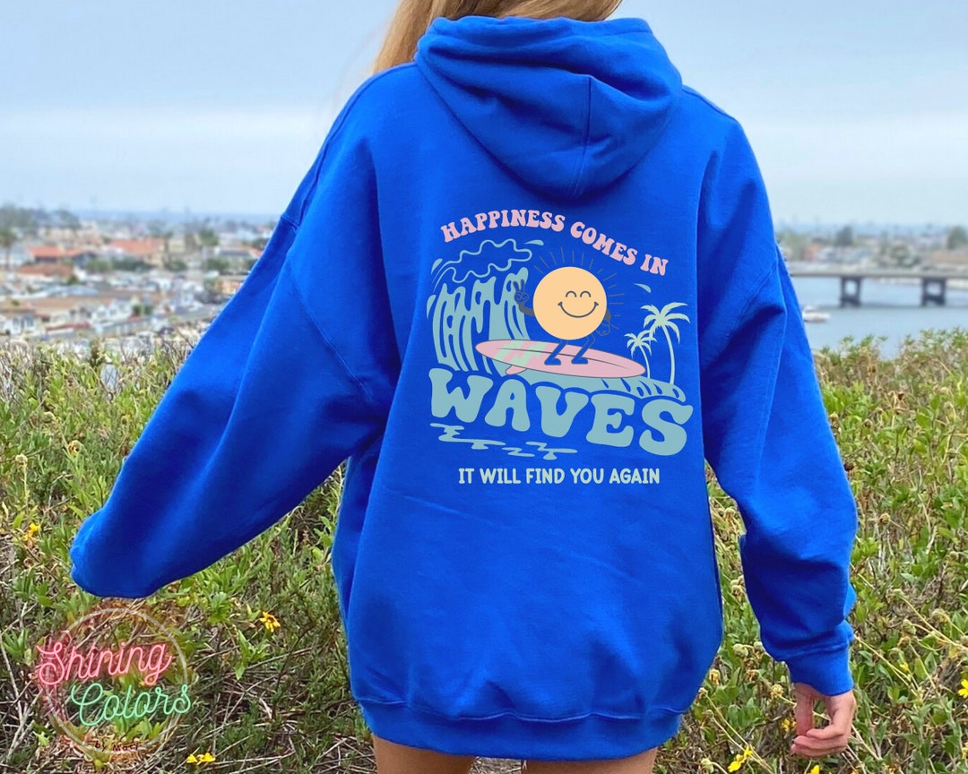 Sweat-shirt à Capuche Hawaii / Surf - Marque PINEHART - Taille XS - Neuf Avec étiquettes - Unisexe