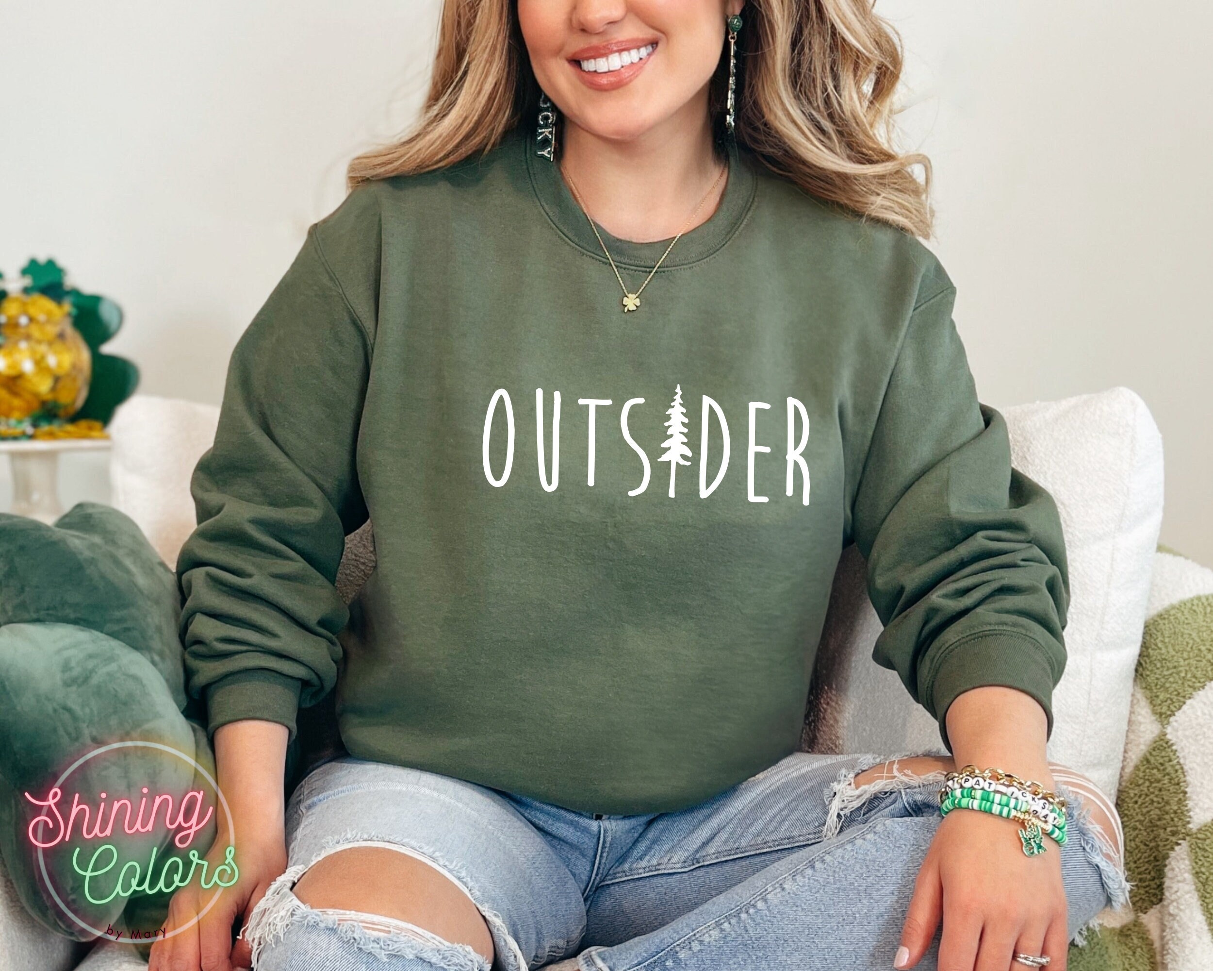 Outsider Sweatshirt, Outsider Life, Mountain Sweatshirt, Nature