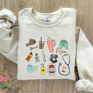 Nurse Sweatshirt, Nurse Appreciation, Nurse Life Hoodie, Nurse Definition Sweatshirt, Nursing School Hoodie, Nurse Gift, Nurse Supplies