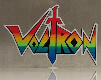 Voltron Action Figures Toys 3D Printed Shelf Display Logo LJN Matchbox
