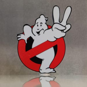 Ghostbusters 2 II (1989) 3D Printed Shelf Display Logo