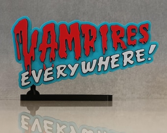 The Lost Boys (1987) Vampires Everywhere Logo, Horror Movie Prop Replica
