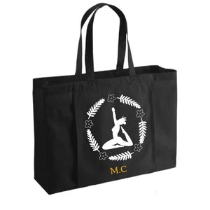 Sac de Yoga personnalisé Cadeau pour Yogi Fitness To te Sac Pilates personnalisé image 6