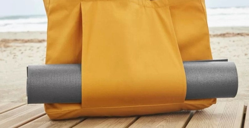 Sac de Yoga personnalisé Cadeau pour Yogi Fitness To te Sac Pilates personnalisé image 2