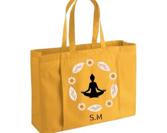 Personalized Yoga Bag - Gift for Yogi - Fitness To te - Personalized Pilates Bag