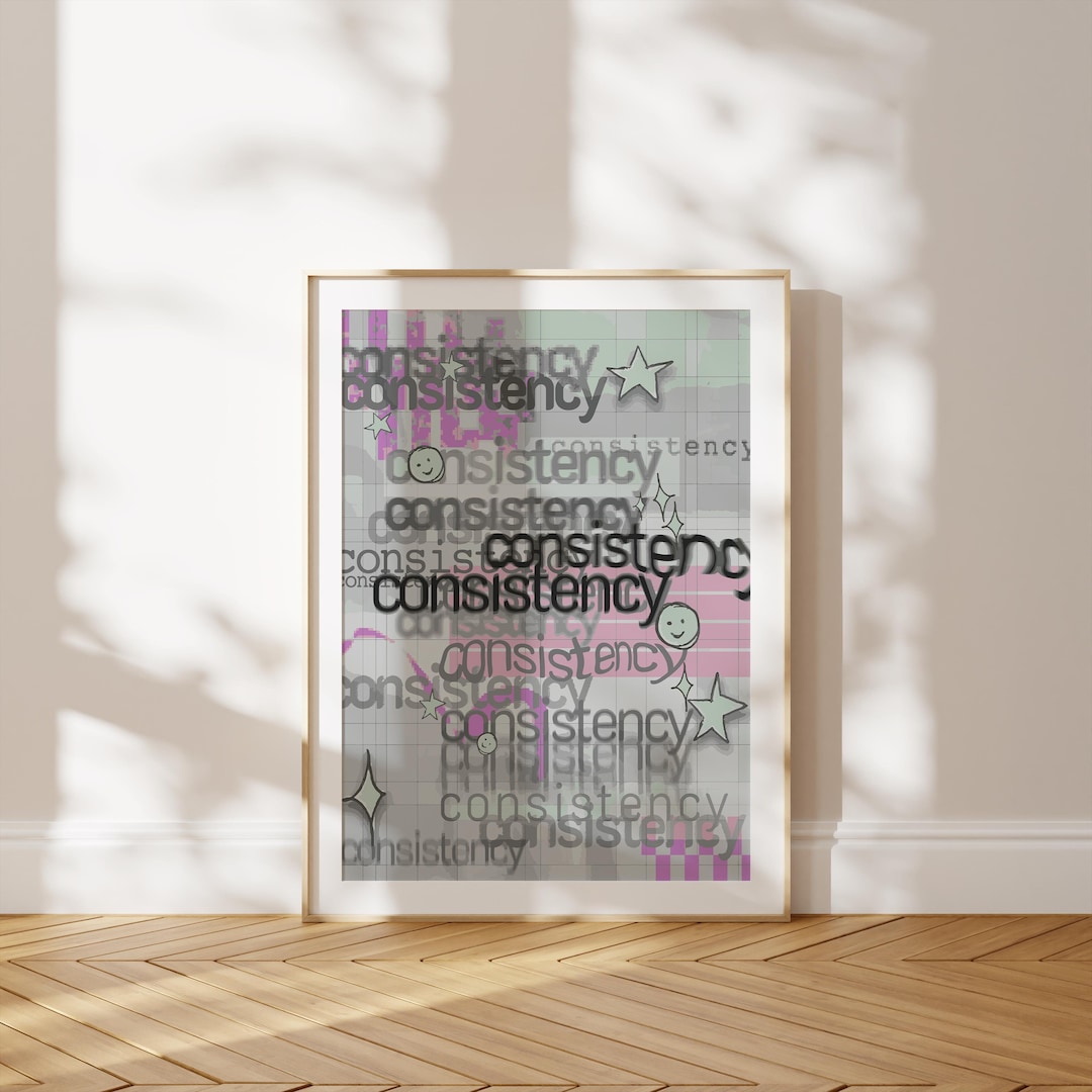 Consitency Collage Consistency Poster: Retro 90s Grunge Collage Art (digital Print) - Etsy