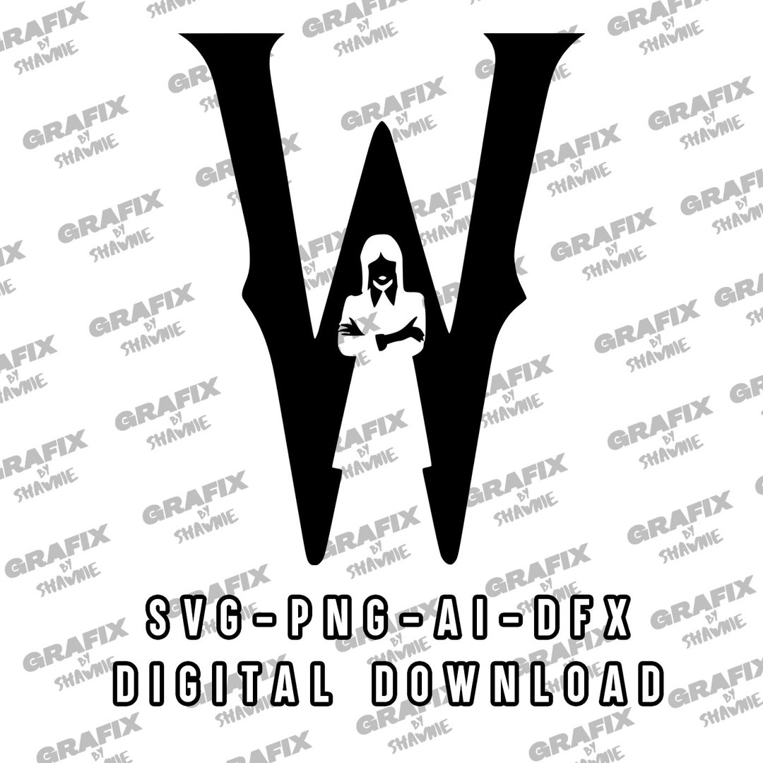 Wednesday Decal Sticker Decals SVG PNG JPG Etsy