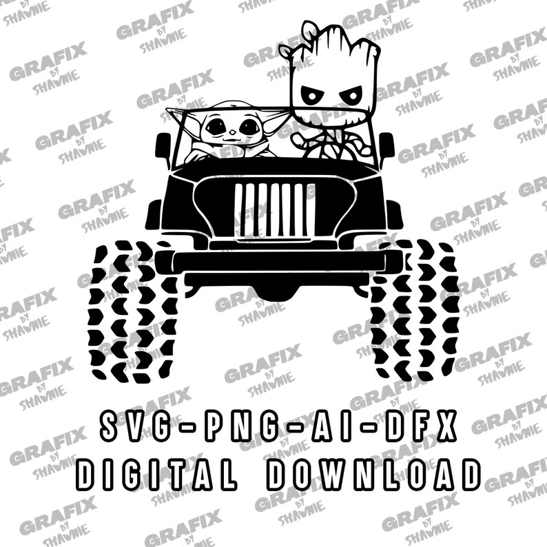 Jeep Decal Sticker Decals SVG PNG JPG Etsy