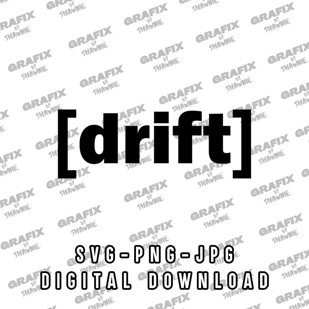 Drift Decal, Sticker Decals, SVG, PNG, JPG - Etsy