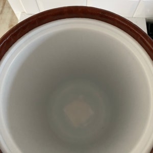 MCM Ice Bucket, Vinyl Brown Leather Look image 3