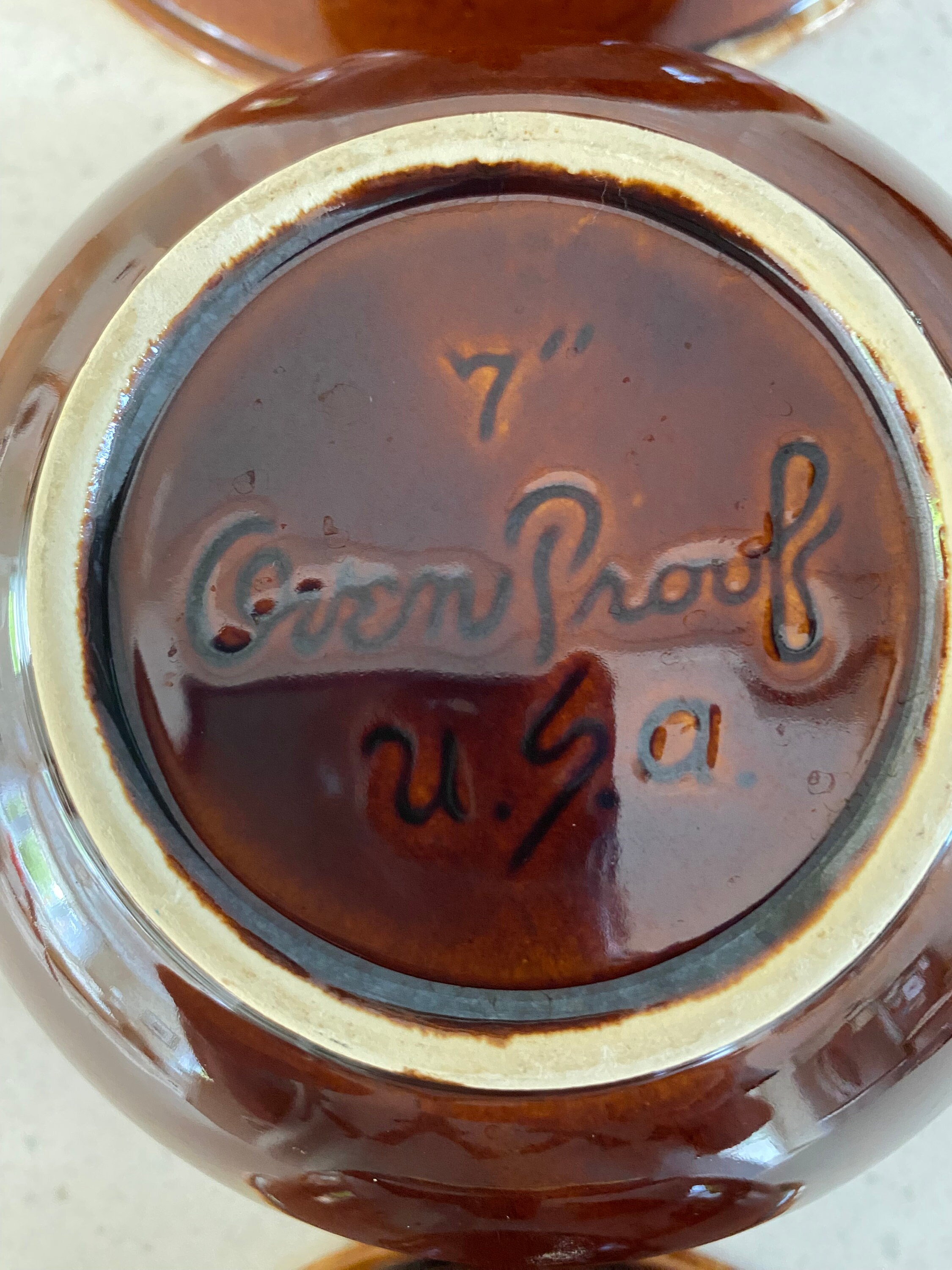 Hull Mixing Bowl Set Vintage Brown Drip Bowls Hull USA Etsy