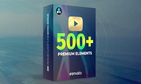 DaVinci Resolve YouTube Toolkit – 500+ Premium Elements (Digital Download Product)