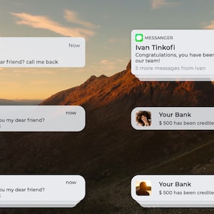 Phone UI Interface Kit for After Effects: Animated Social Media Mockups