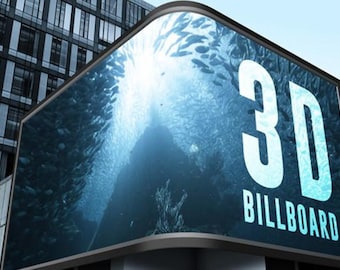 Maqueta de cartelera 3D: Plantilla de After Effects