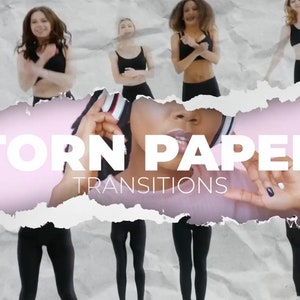 Unfold Paper Animator per DaVinci Resolve / Torn Paper Transitions per DaVinci Resolve / Paper Unfold Animation Toolkit per DaVinci Resolve