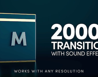 Modern Transitions For Premiere PRO | Sleek Transitions Pack for Premiere Pro | Contemporary Transitions Bundle for Premiere Pro
